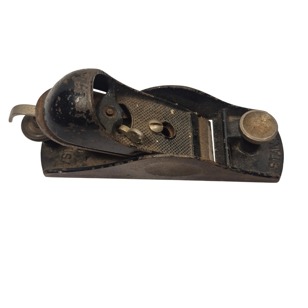 Stanley‎ No. 9 1/2 Block Plane Vintage USA Made Woodworking Hand Tool Adjustable
